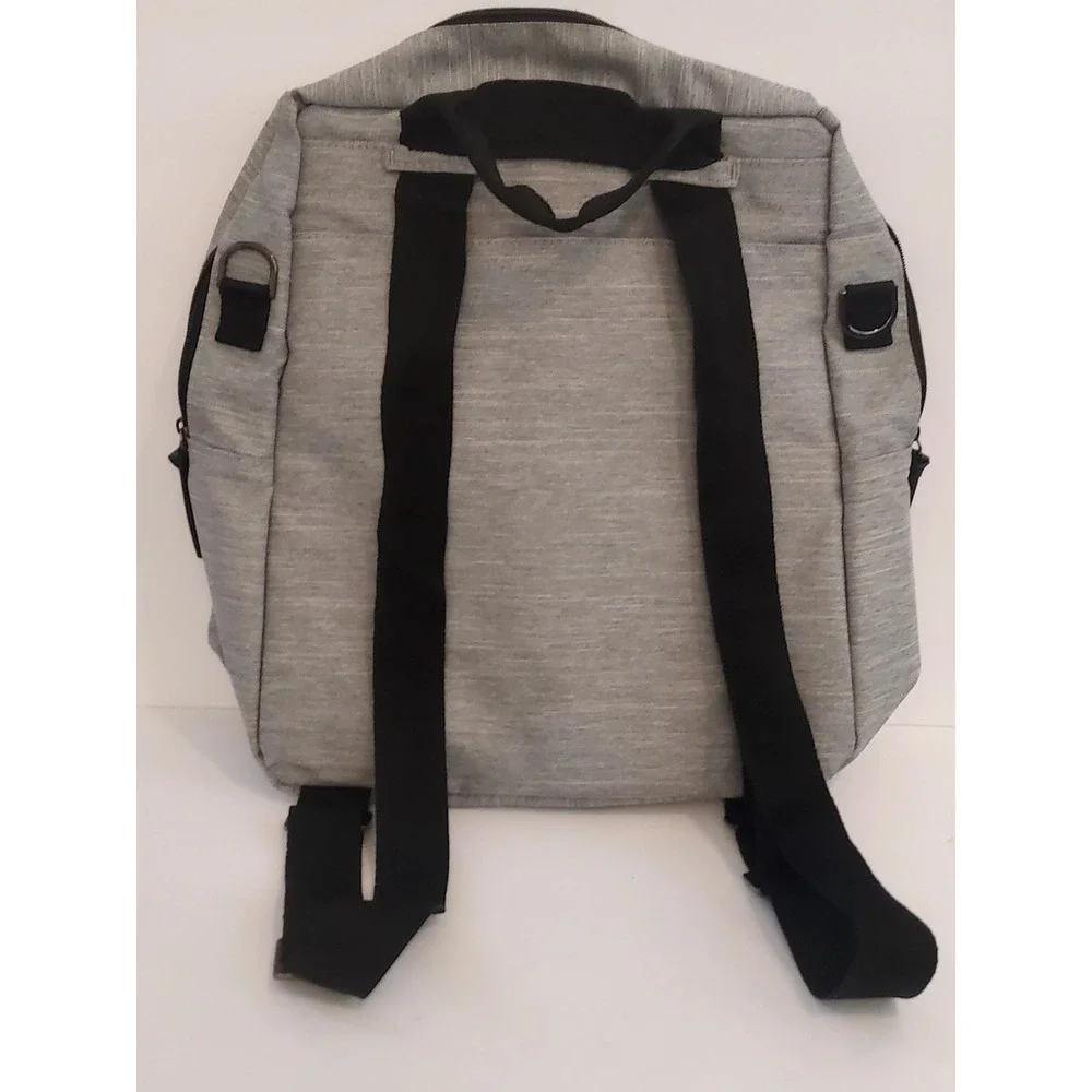 Jujube ju ju be Unisex Large Size Diaper Baby Bag Grey lightweight EUC